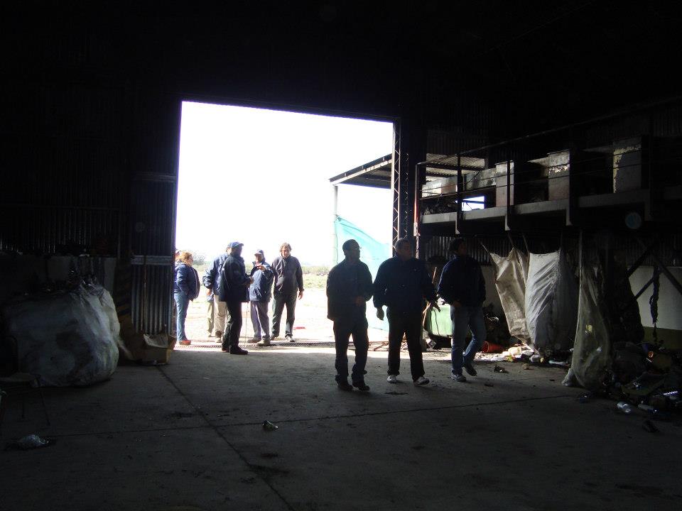 Incendio en la planta de RSU de Pedro Luro