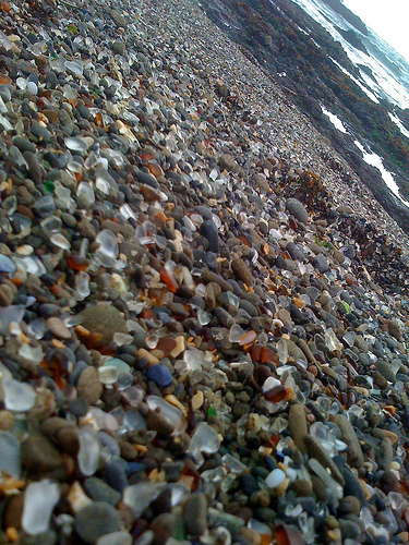 Playa de Crystal, y no es cuento de hadas
