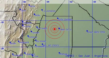 Cordoba, un sismo con peligro radiactivo