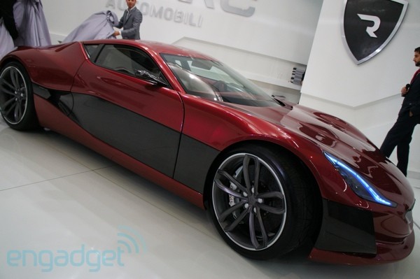 El auto eléctrico más rápido del mundo, es Croata