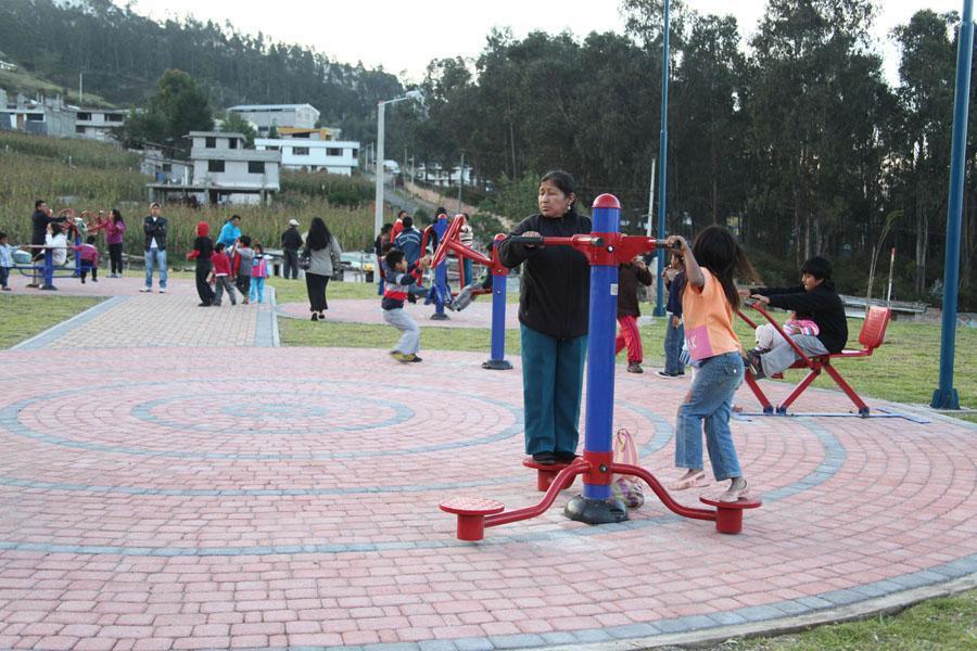 Un basural convertido en plaza