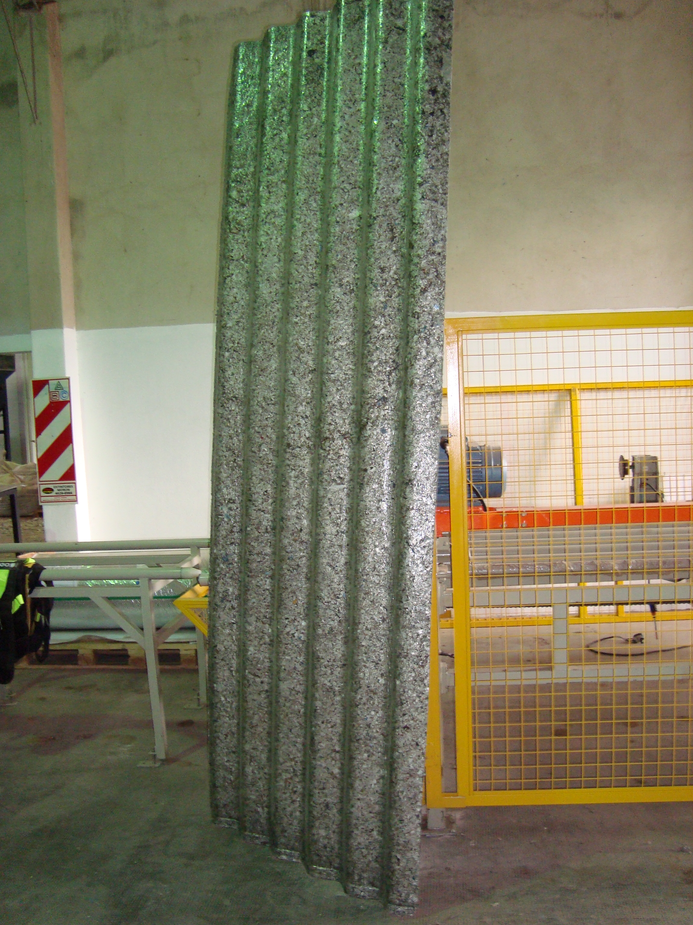 Chapa a partir del reciclado de tetrapak