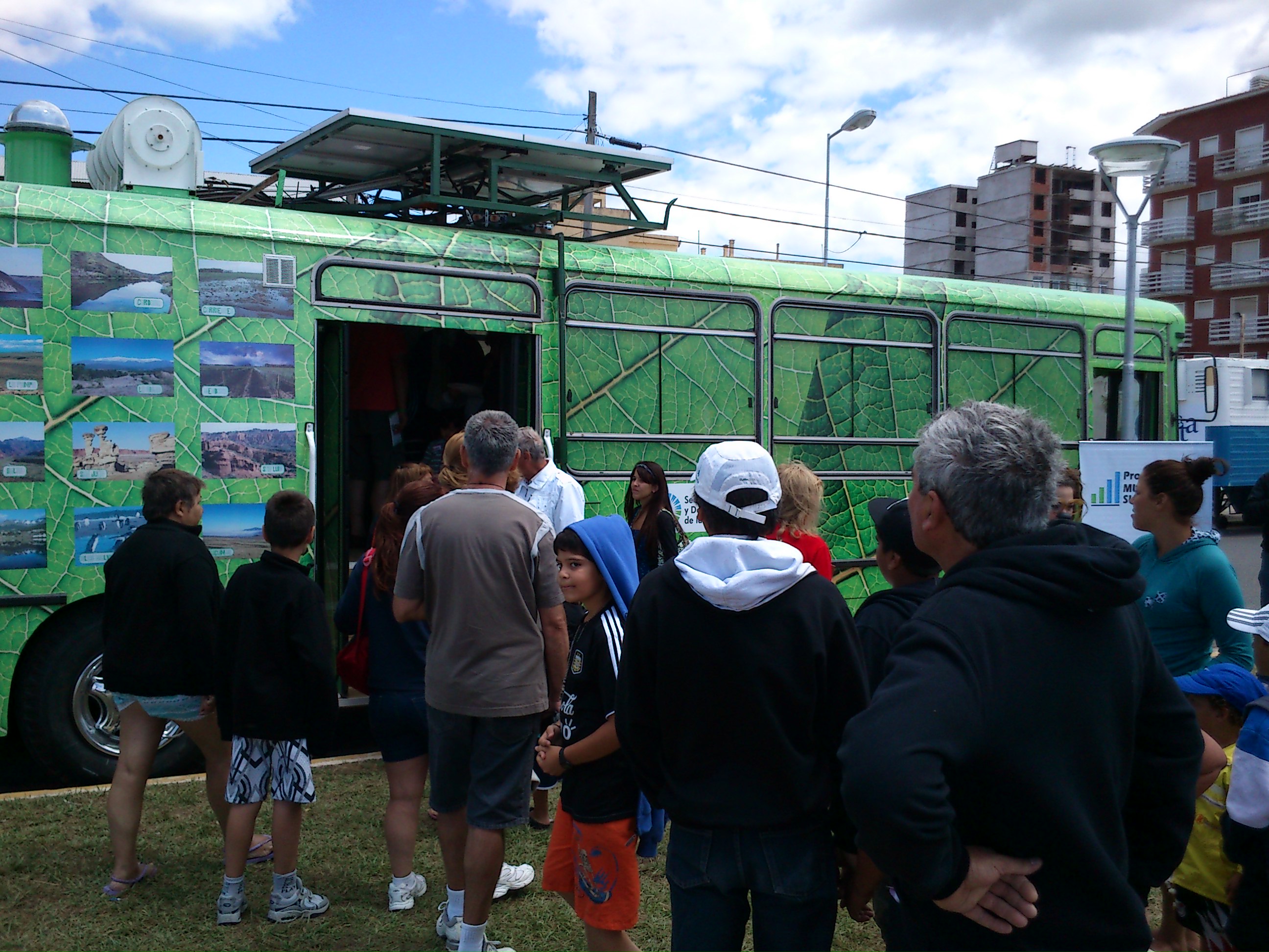 Eco móvil en Bahía Blanca