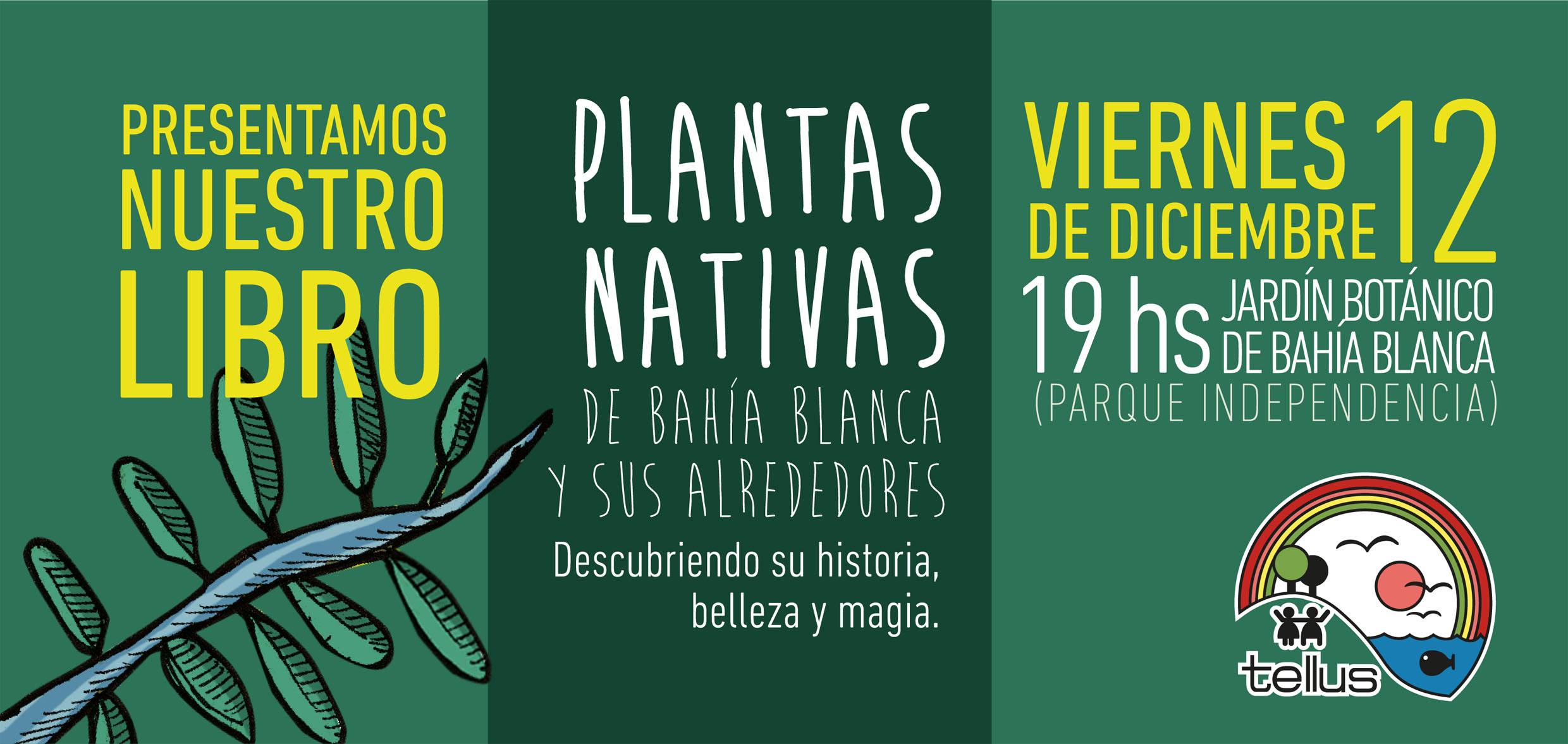 Nuevo libro «Plantas nativas de Bahía Blanca y sus alrededores¨