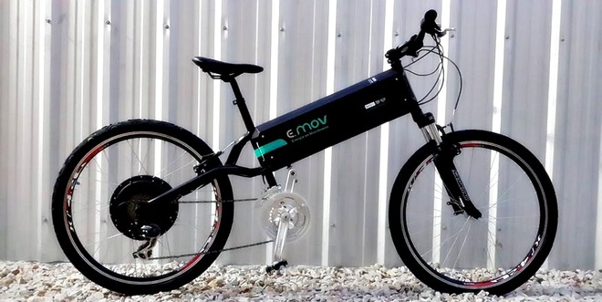 Emov  bicicleta eléctrica diseñada en la ciudad de La Plata