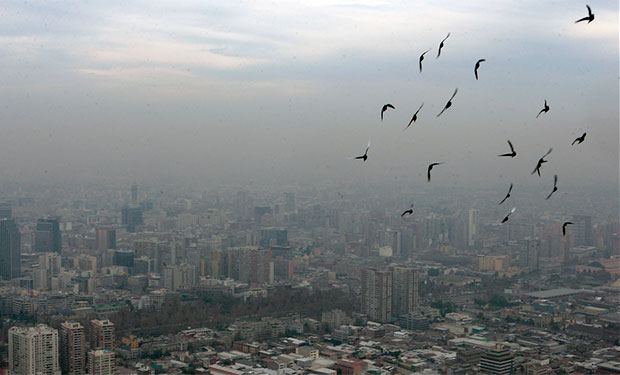 Alerta ambiental en Santiago