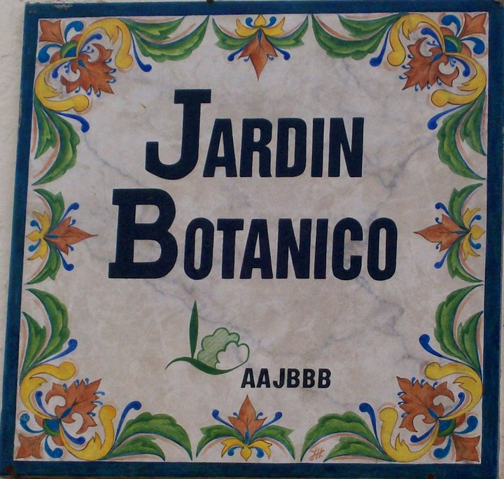 Curso en el Jardín Botánico.