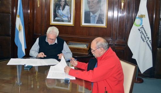 Lamadrid: Convenio con Ambiente y Desarrollo Sustentable de la Nación