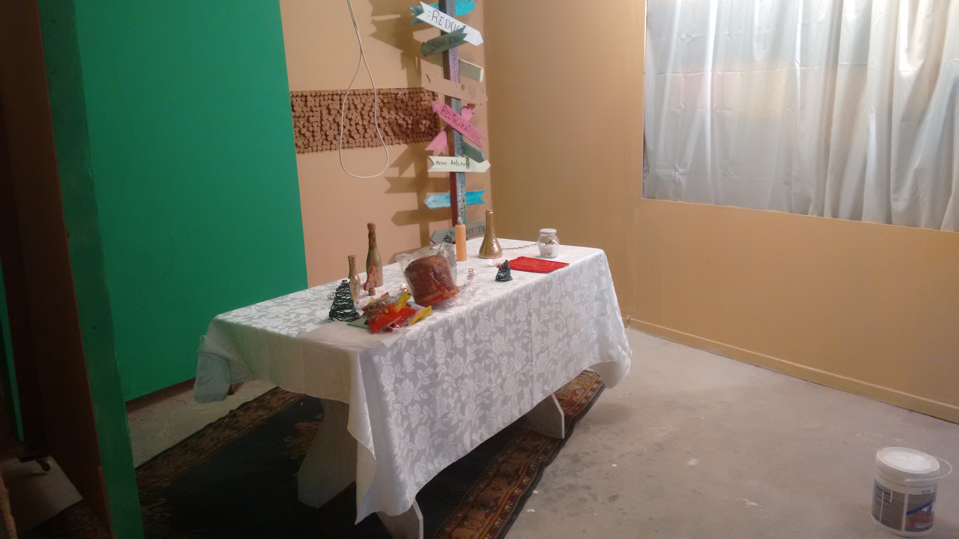 Primer estudio de TV reciclado