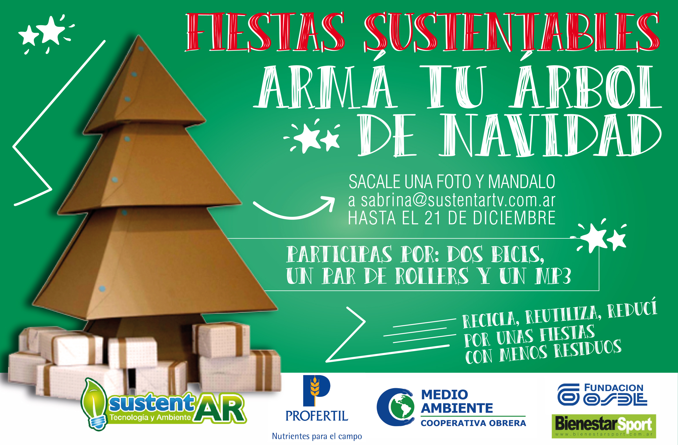 Fiestas Sustentables, ganadores del concurso