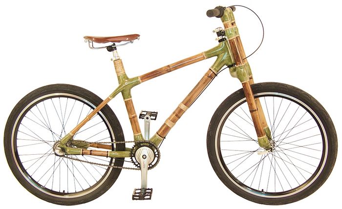 Bicicletas de bambú a los niños para que no dejen la escuela