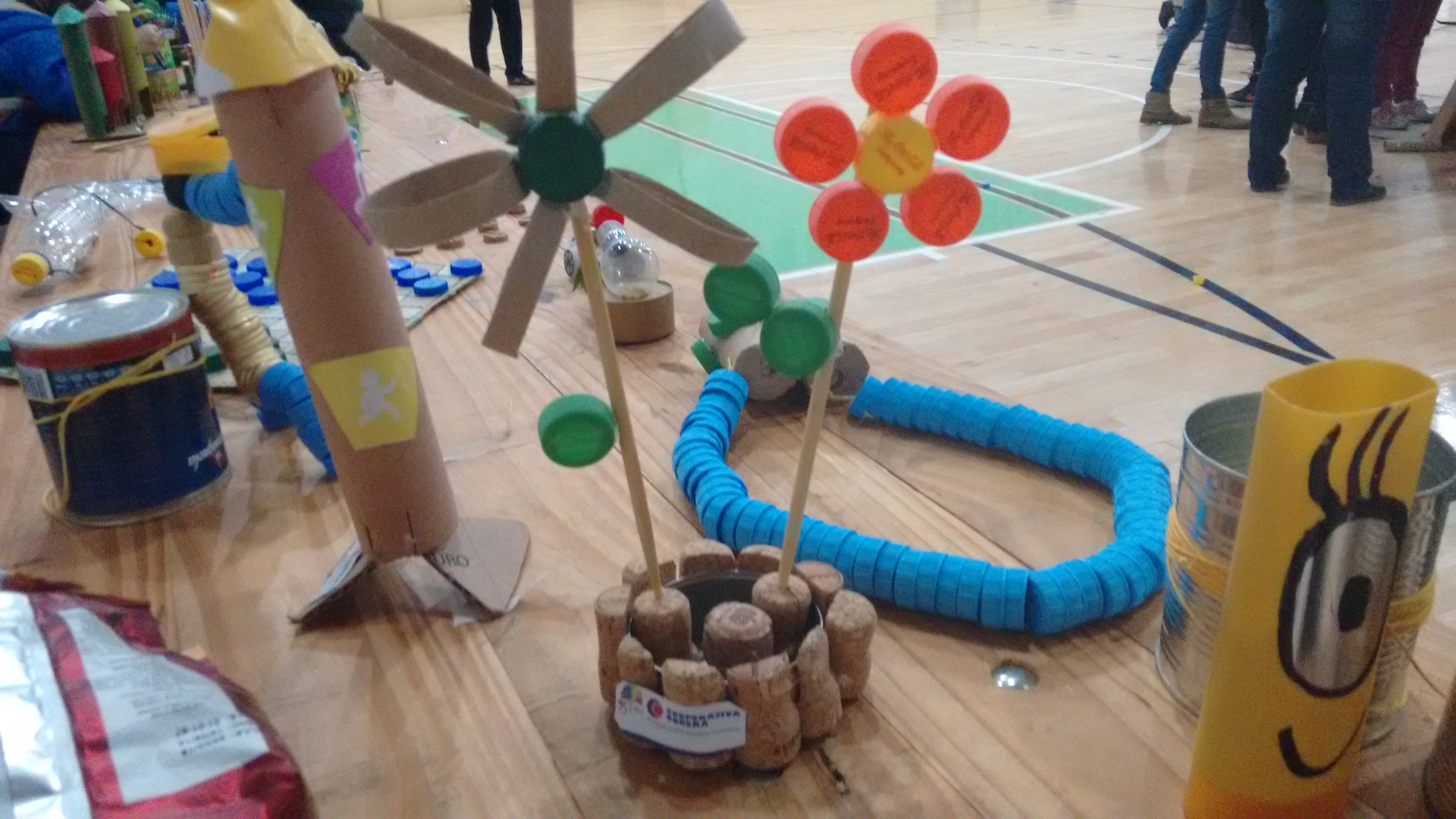 Taller de juguetes eco en Tornquist