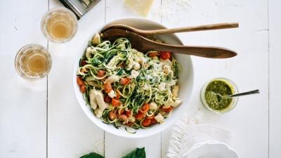 Tallarines de vegetales