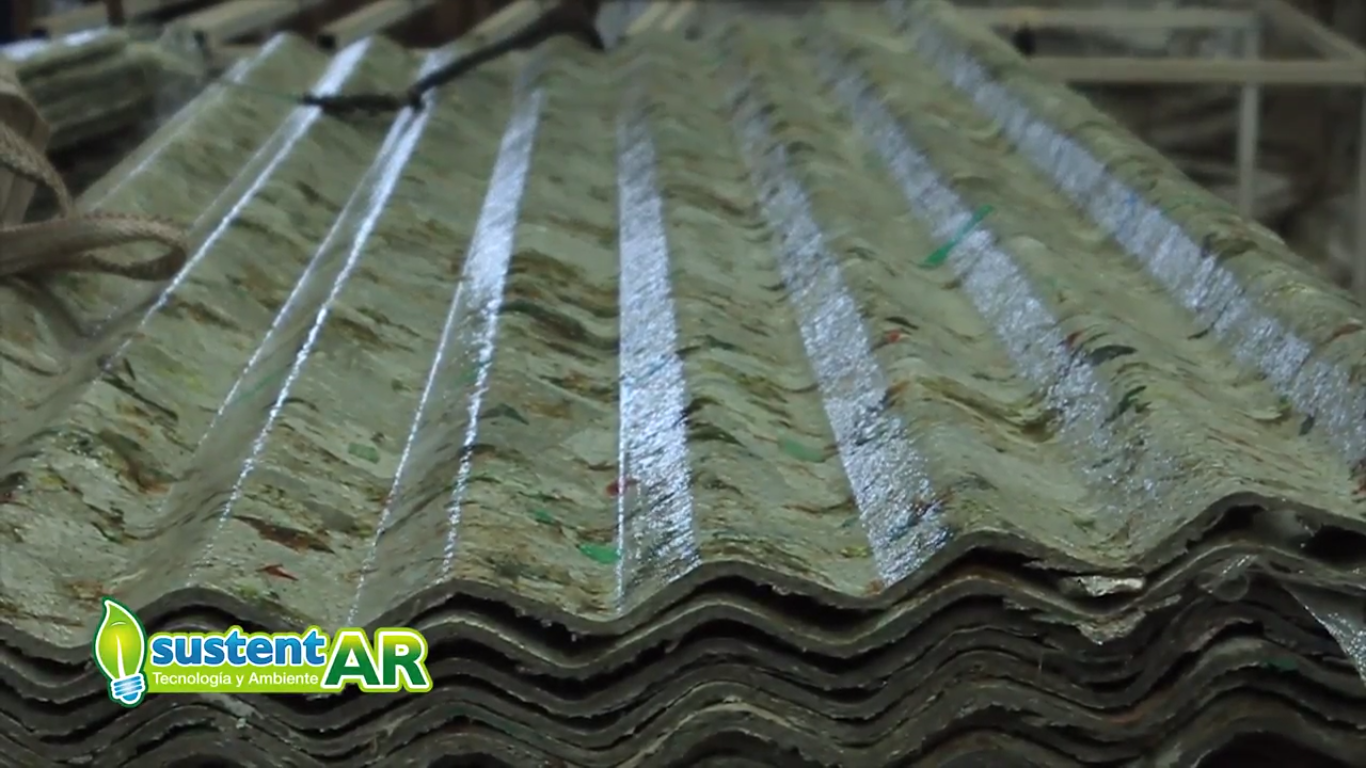 Tornquist: chapas recicladas con tetrapak