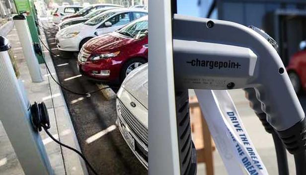 California: puntos de recarga públicos de energía eléctrica