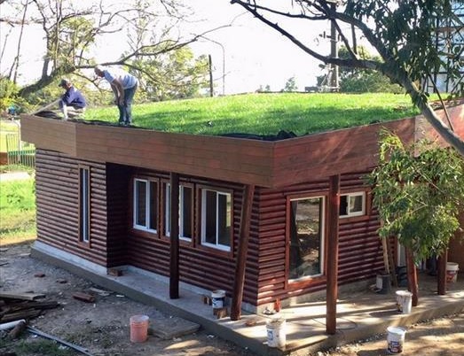 Prototipo de casa de madera sustentable en Corrientes