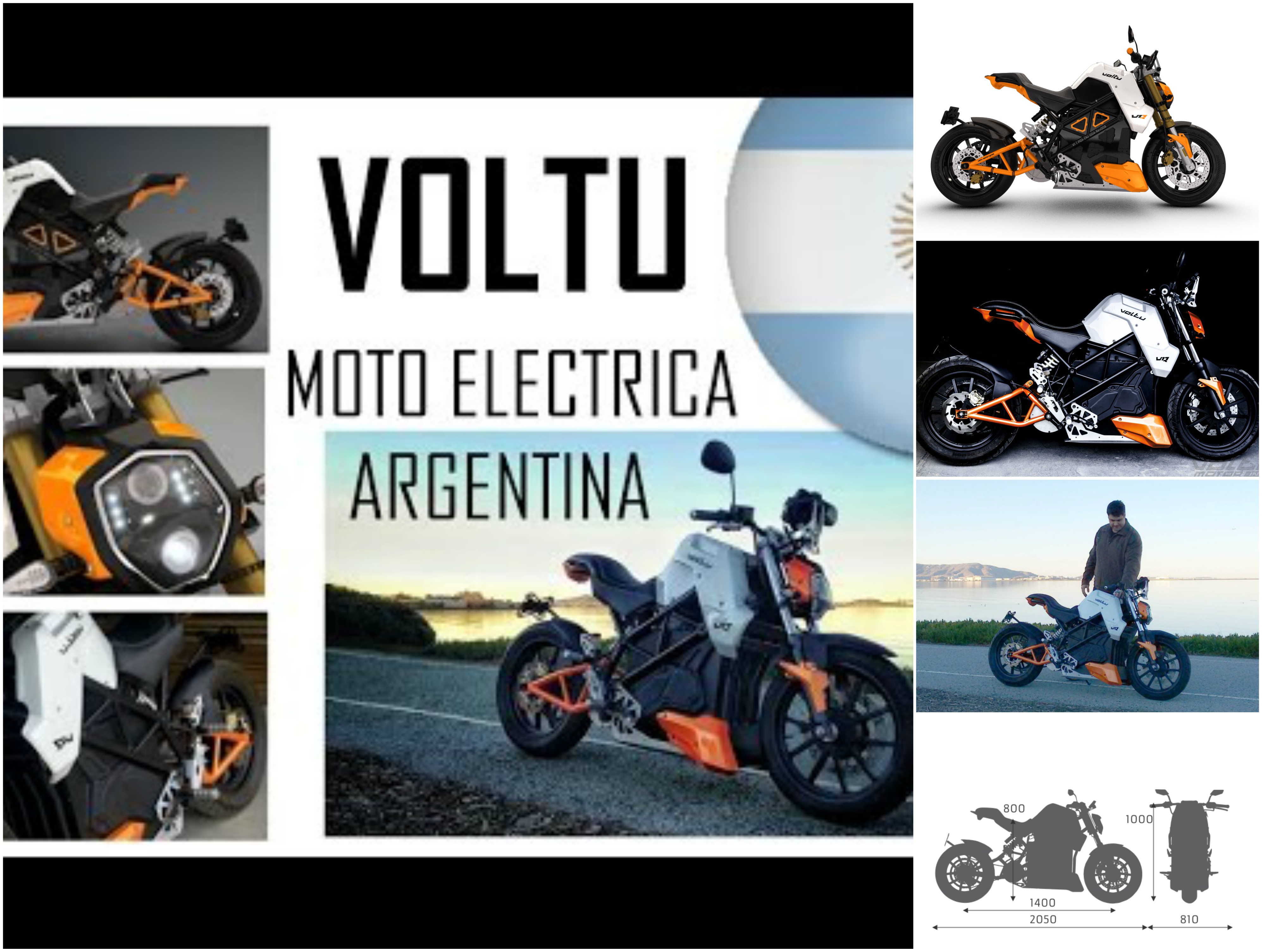 ¿Conoces a Voltu?, la moto eléctrica  Argentina