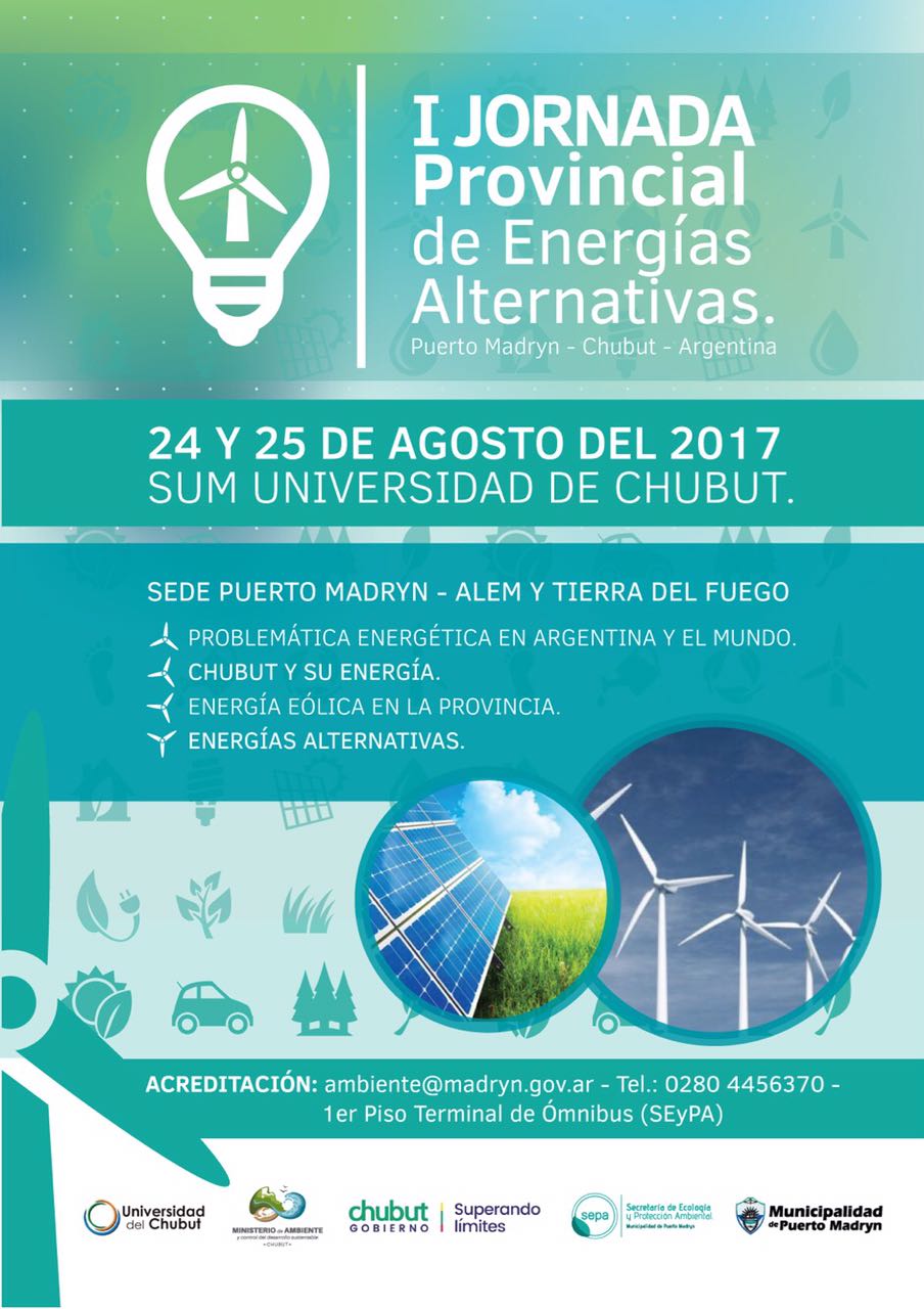 #Puerto Madryn: Jornadas de #Energías renovables