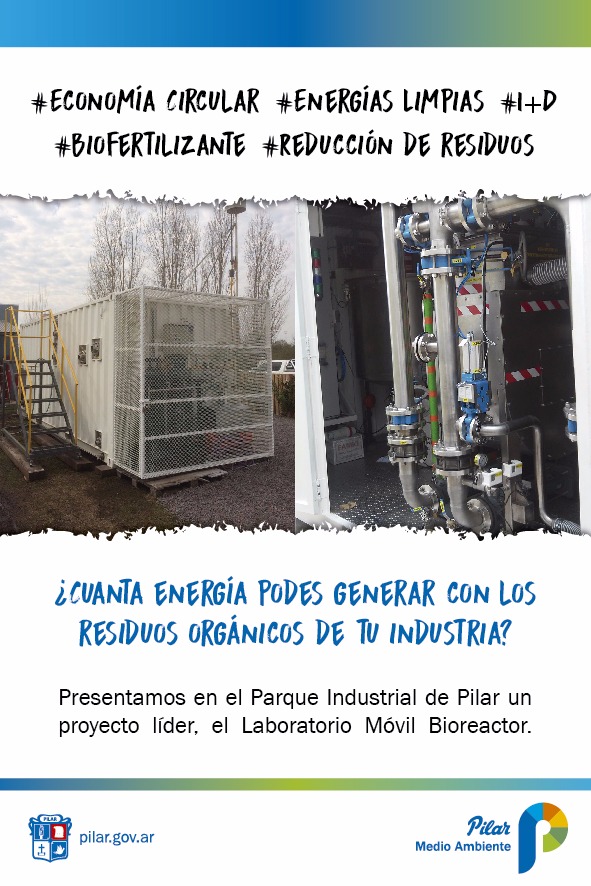 #Pilar: Laboratorio Móvil Bioreactor, tecnología limpia