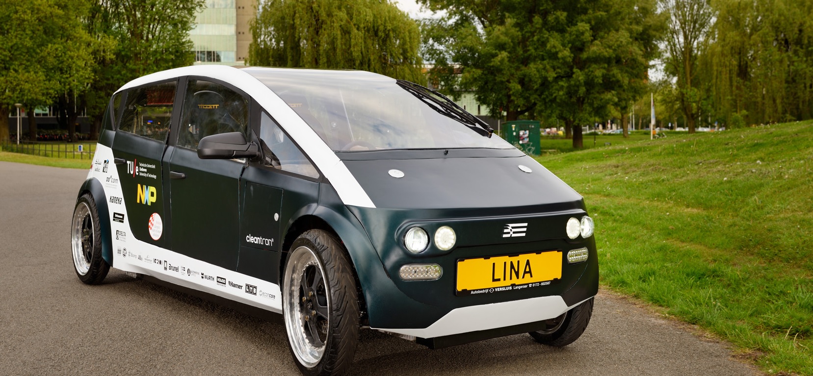 Lina: Automóvil eléctrico con materiales Biodegradables