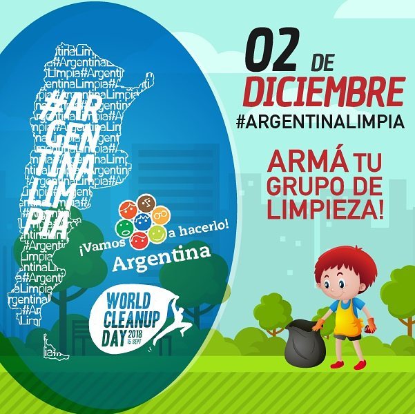 Campaña Nacional de Limpieza: #ArgentinaLimpia