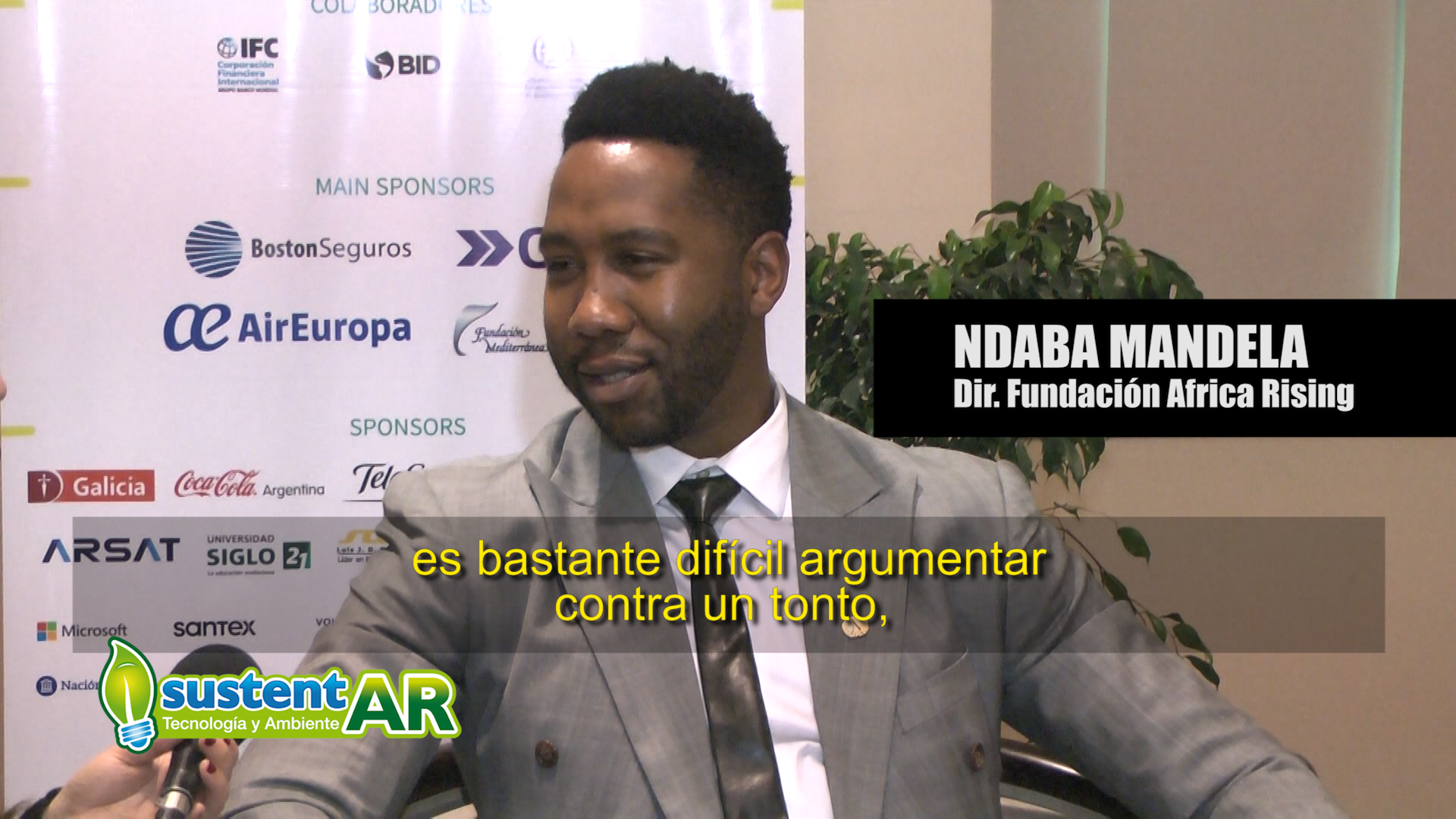 «Debe existir un sueño africano»- Ndaba Mandela