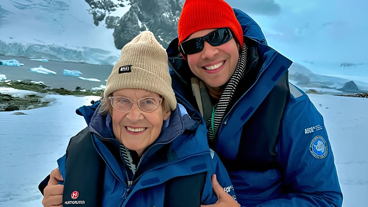 La increíble historia de «Grandma Joy»: la abuela de 94 años que conquistó la Antártida