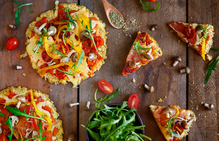 Pizza de Quinoa