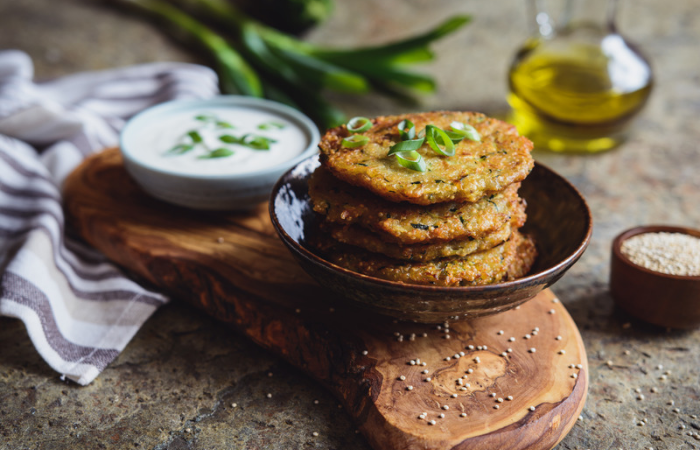 Hamburguesas  de quinoa SIN CARNE