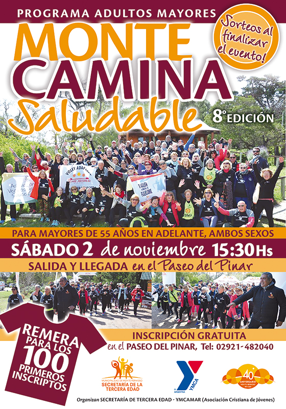 Caminata para Adultos Mayores en Monte