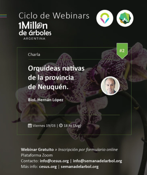 Sumate al Segundo Webinar  de #MillóndeÁrboles