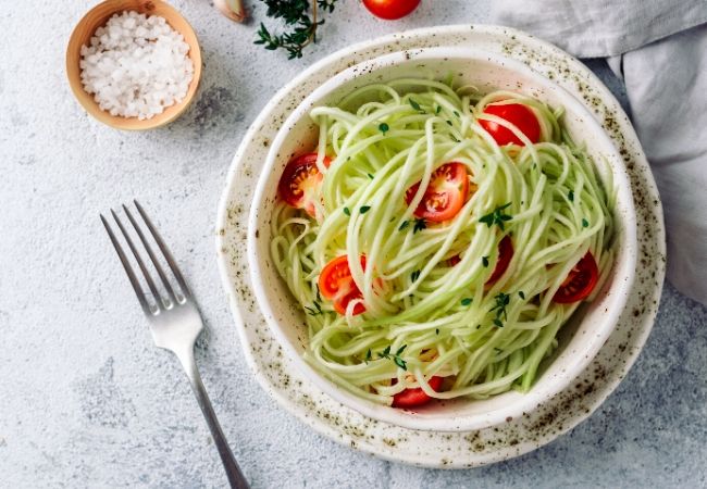 Ensalada de fideos saludable