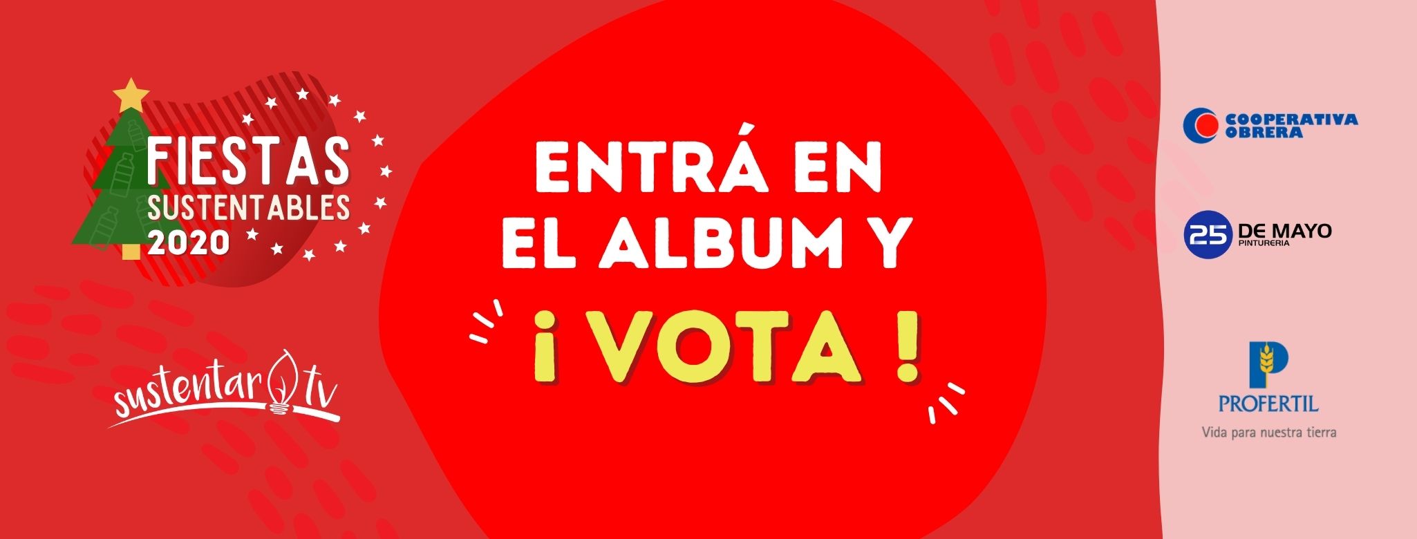 Ultimo día para votar Fiestas Sustentables