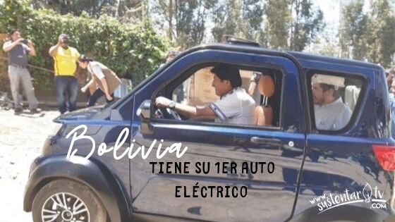 Bolivia estrena su 1er auto eléctrico pero ¿no puede circular?