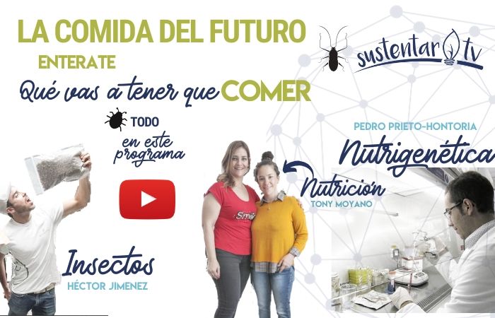La comida del futuro: ¿insectos? y nutrigenética