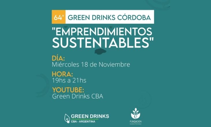 64° Jornada de Green Drinks Córdoba – Emprendimientos Sustentables