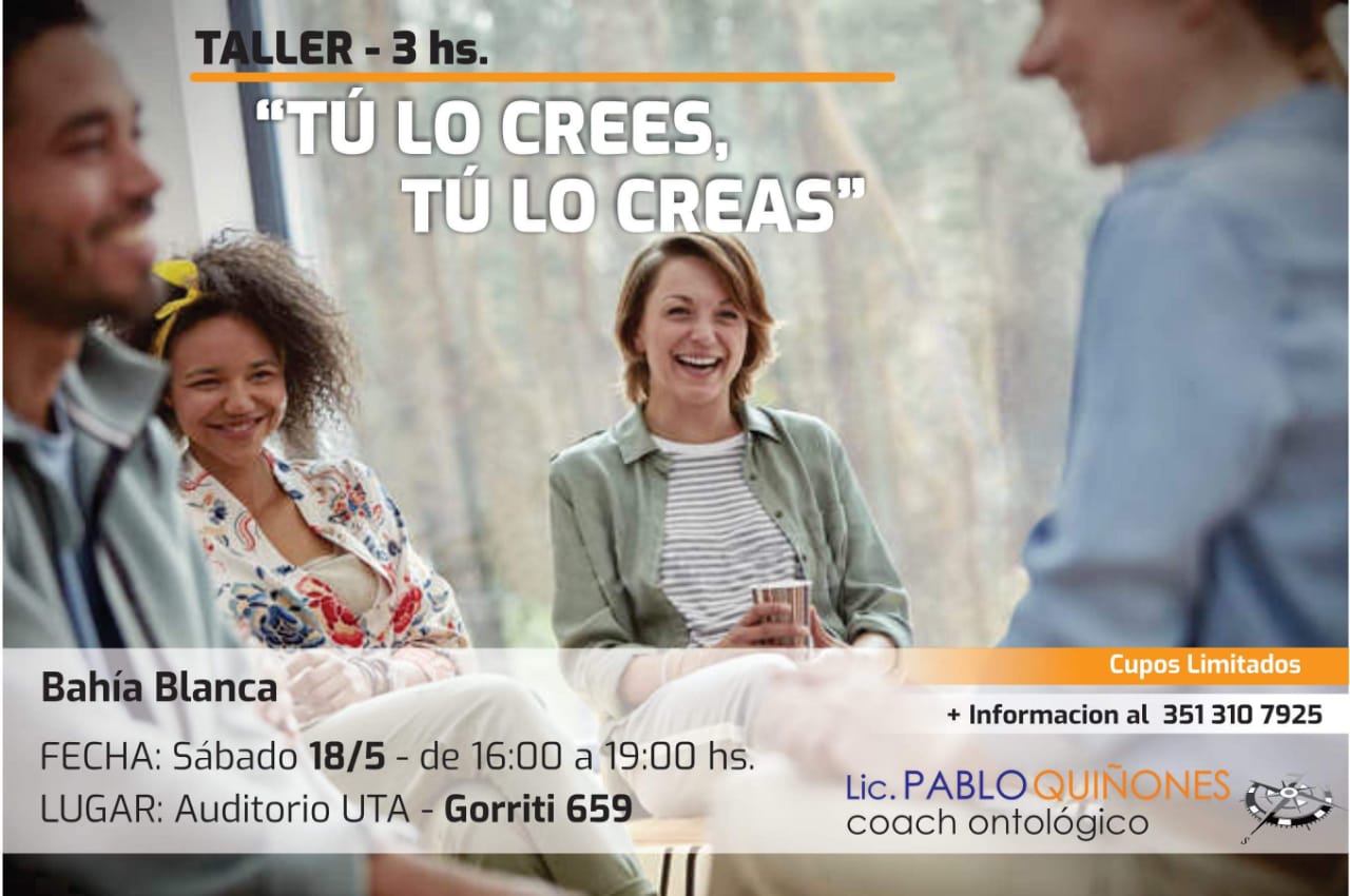 Taller «Tú lo crees, tú lo creas»