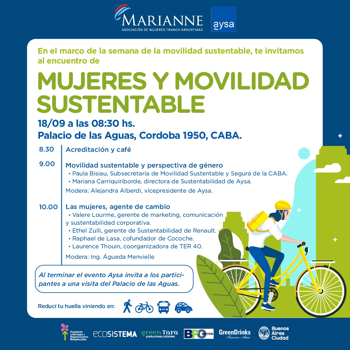 Mujeres y Movilidad Sustentable