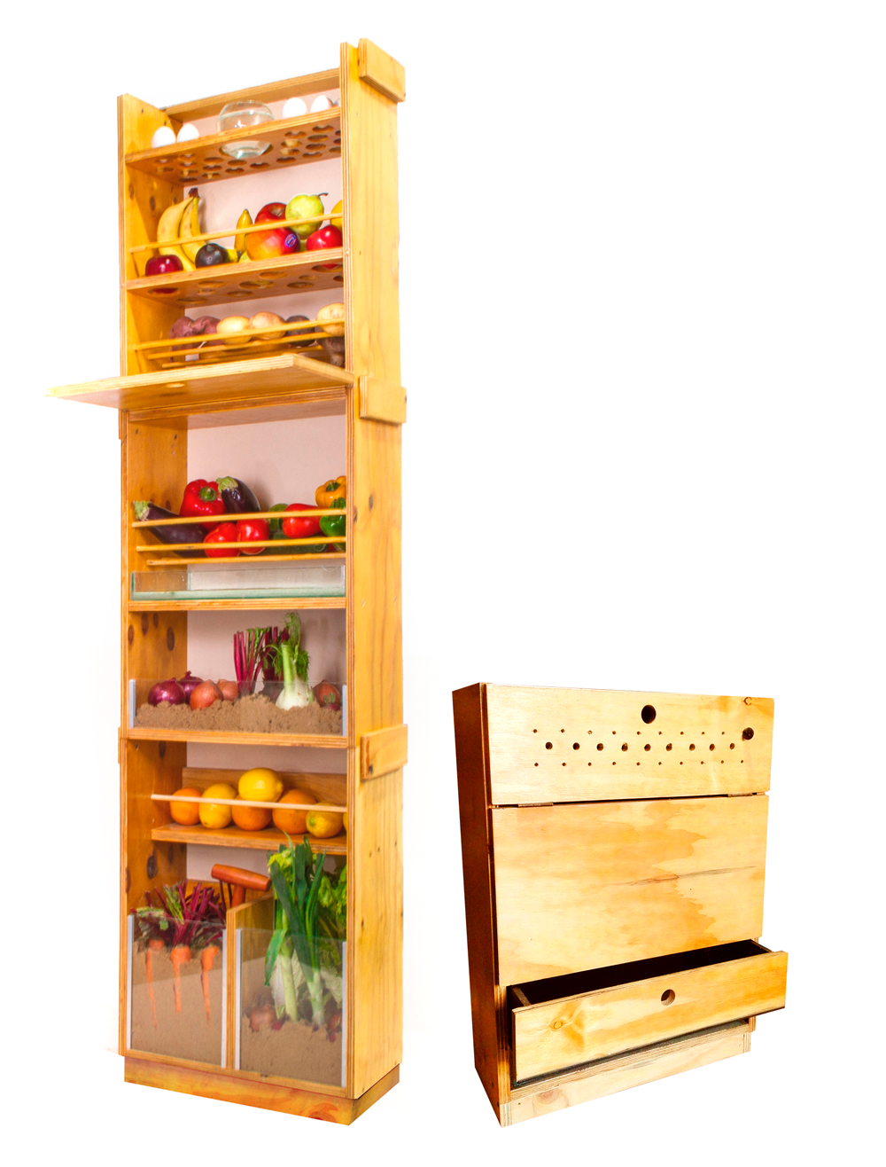 Una conservadora verde para tus frutas y verduras