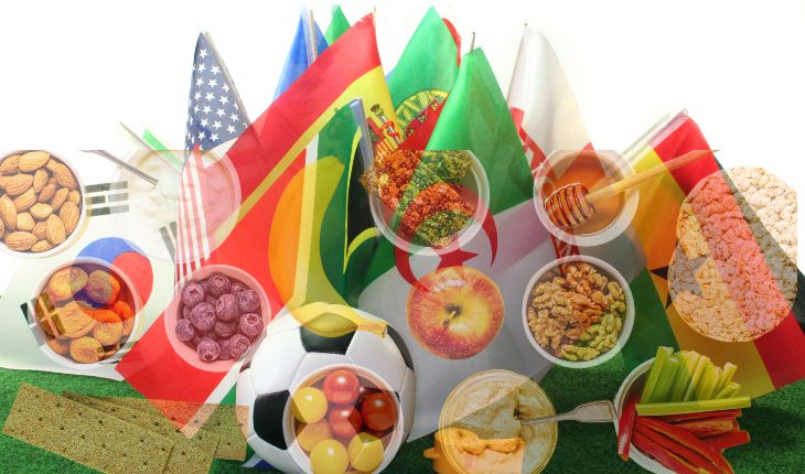 Picadas sustentables, saludables y ricas para amigos en el Mundial