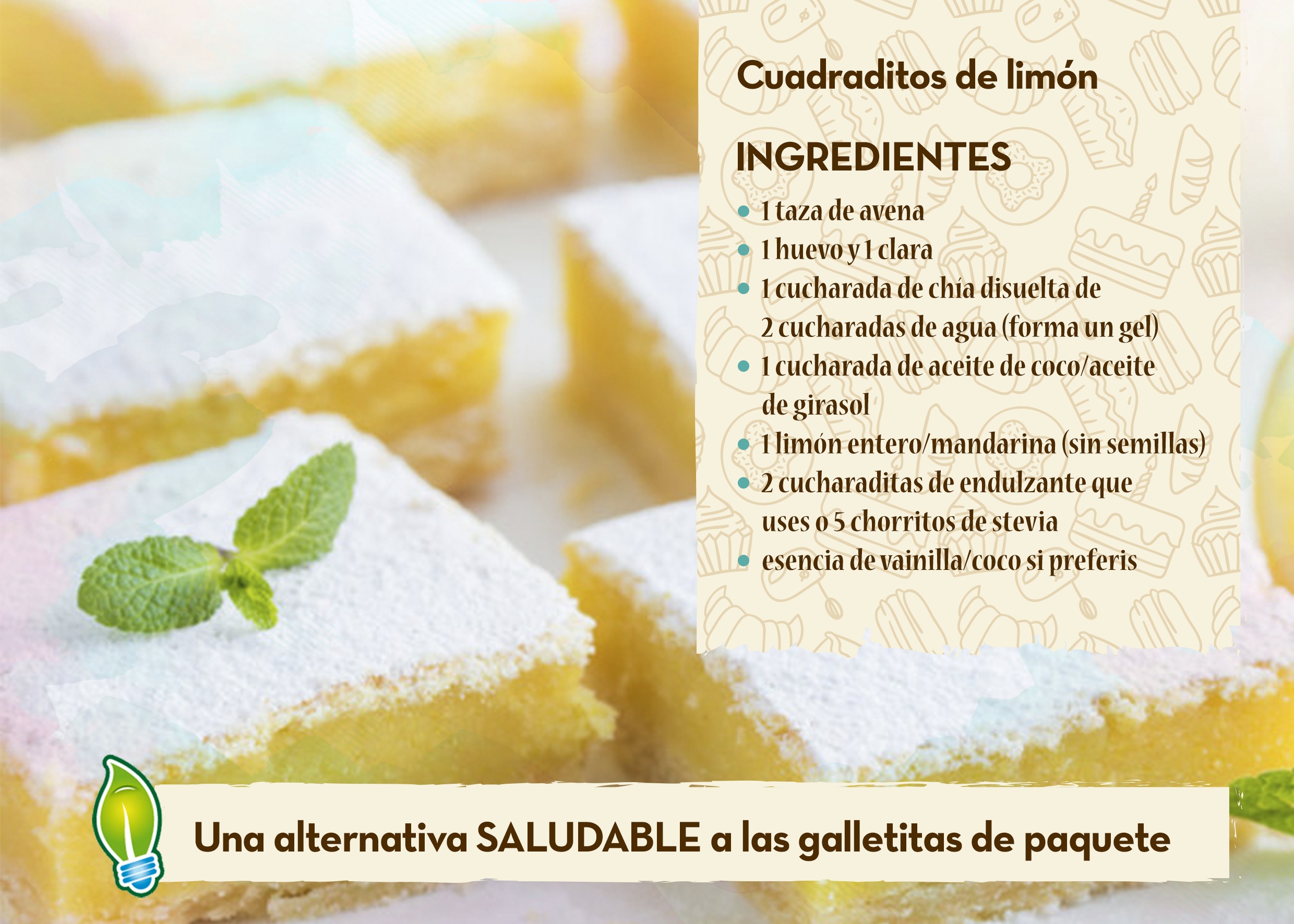 Galletitas de frutas, una alternativa SALUDABLE a las galletitas de paquete