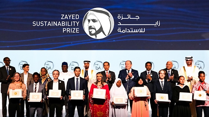 Premio Zayed a la Sostenibilidad 2023 ofrece 600 mil dólares a pymes, ONG y escuelas secundarias