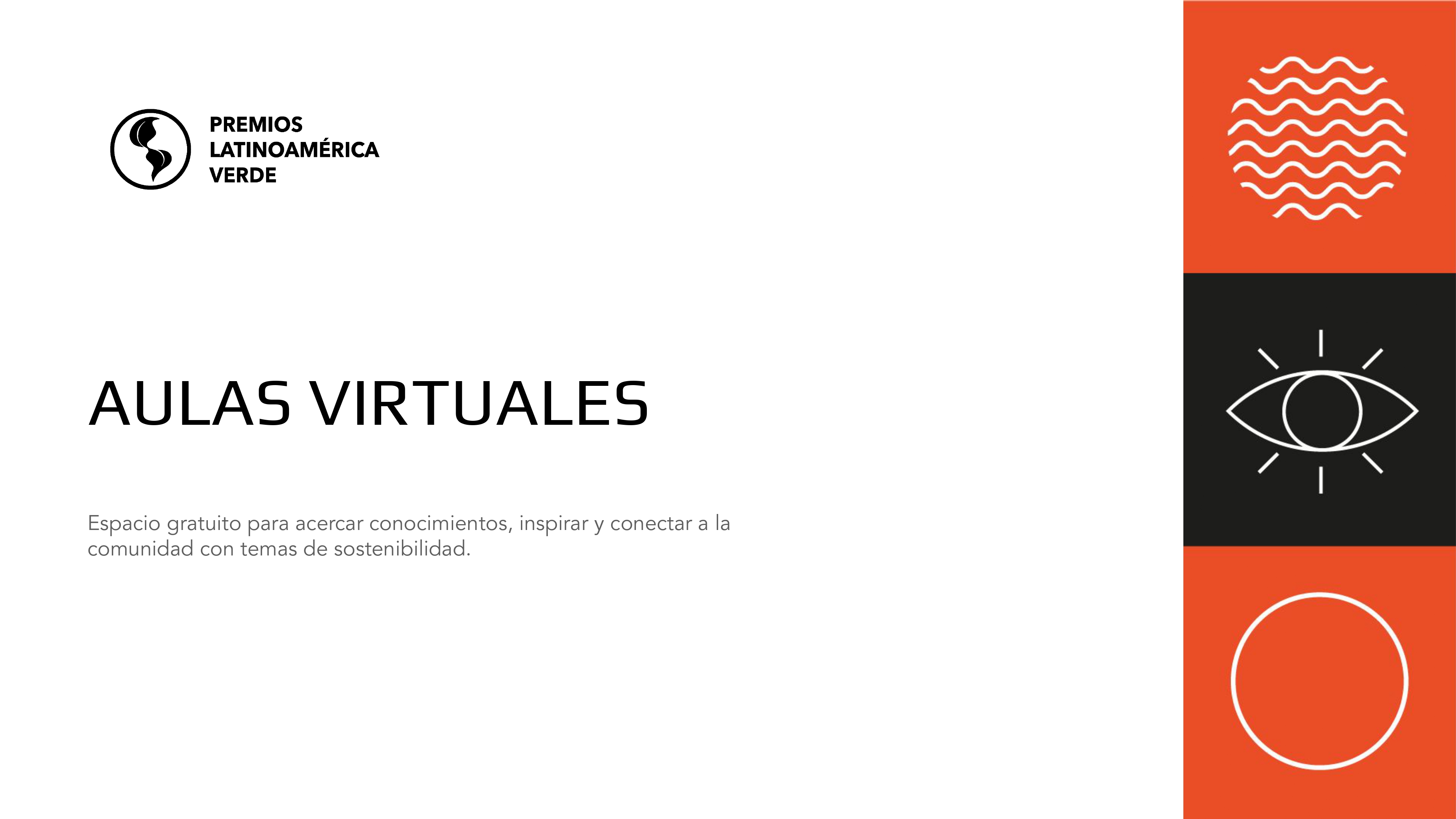 3º Semana de Aulas Virtuales Premios Latinoamérica Verde