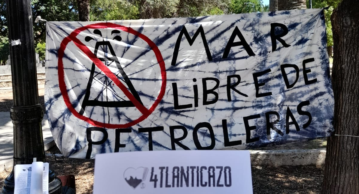 Se hizo el «Atlanticazo» en defensa de un mar libre de petróleo