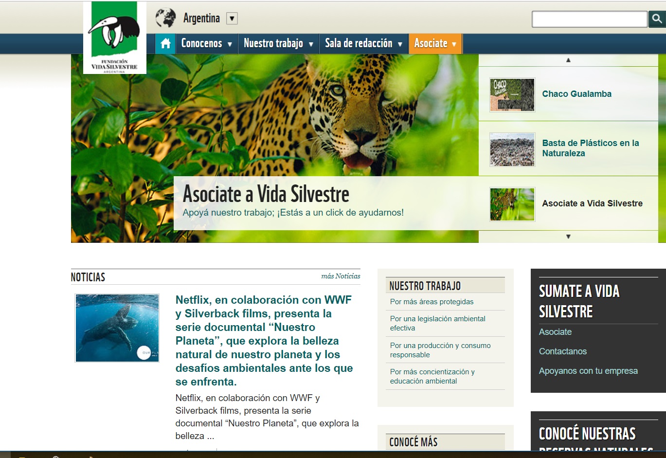 wwf presentó resultados alarmantes sobre biodiversidad