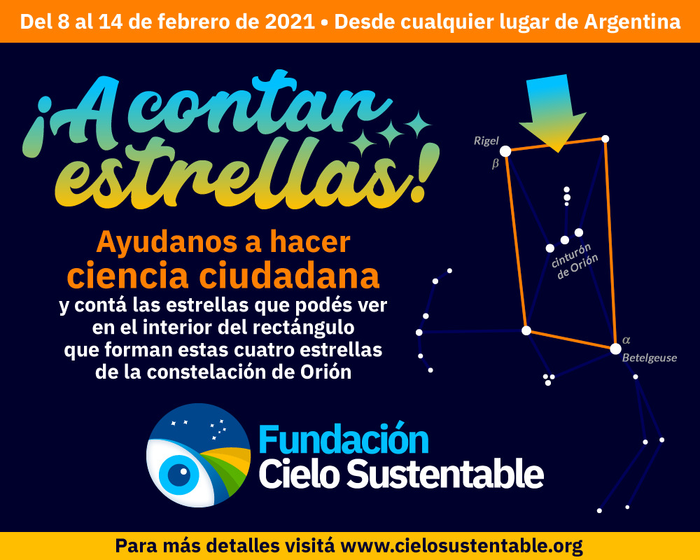 ¡A contar estrellas! la iniciativa de Fundación Cielo Sustentable