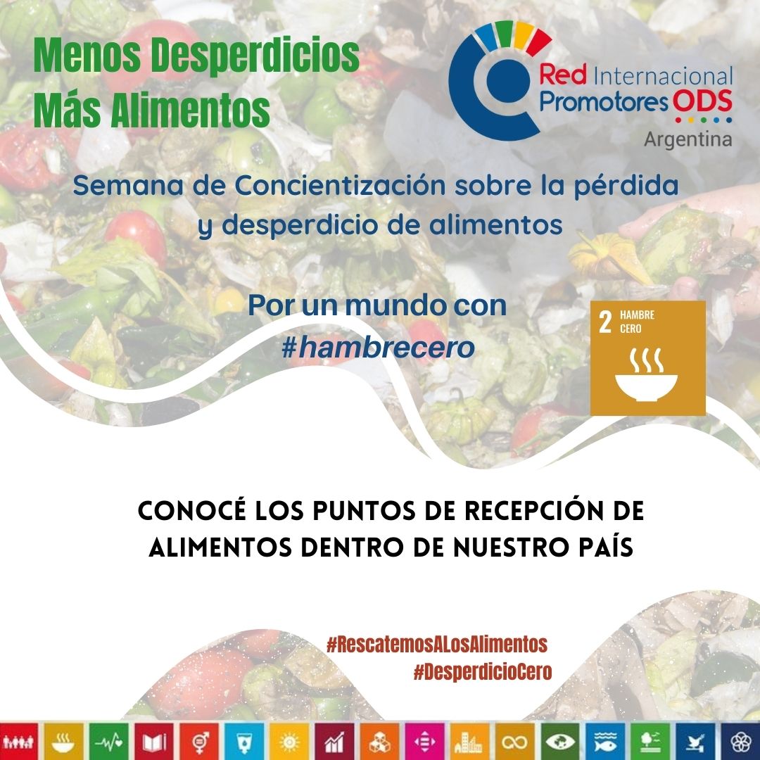 Menos desperdicios, más alimentos