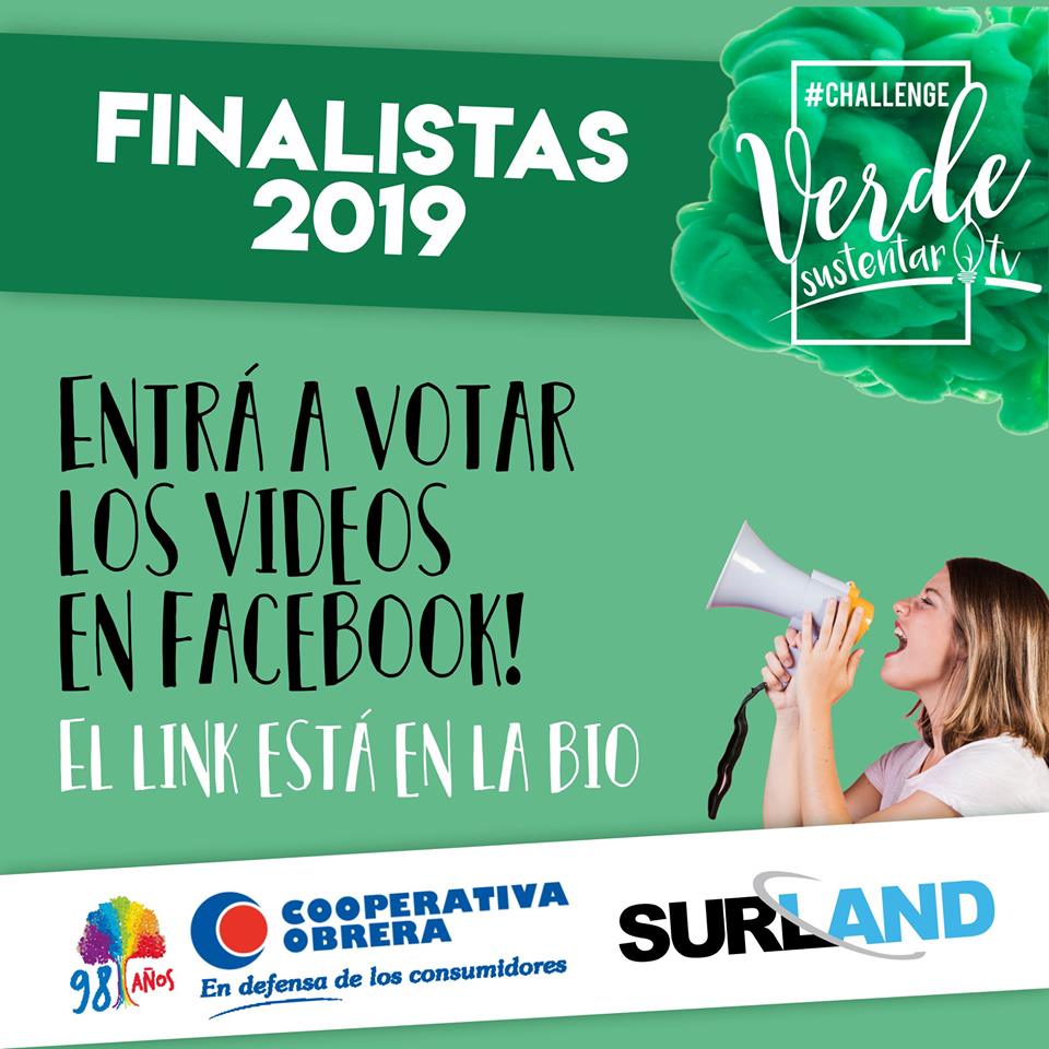 FINALISTAS del #ChallengeVerde 2019