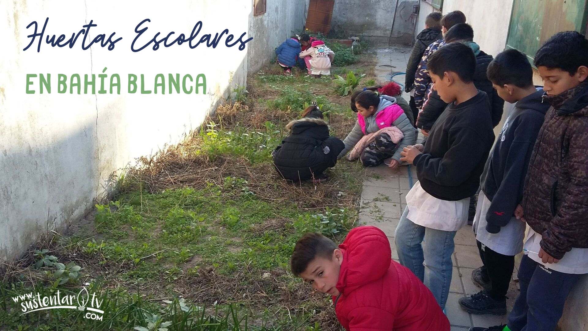 ¿Conocés a los chicos de Huertas Escolares Bahía Blanca?