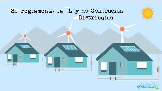 Se reglamentó la Ley de generación distribuida